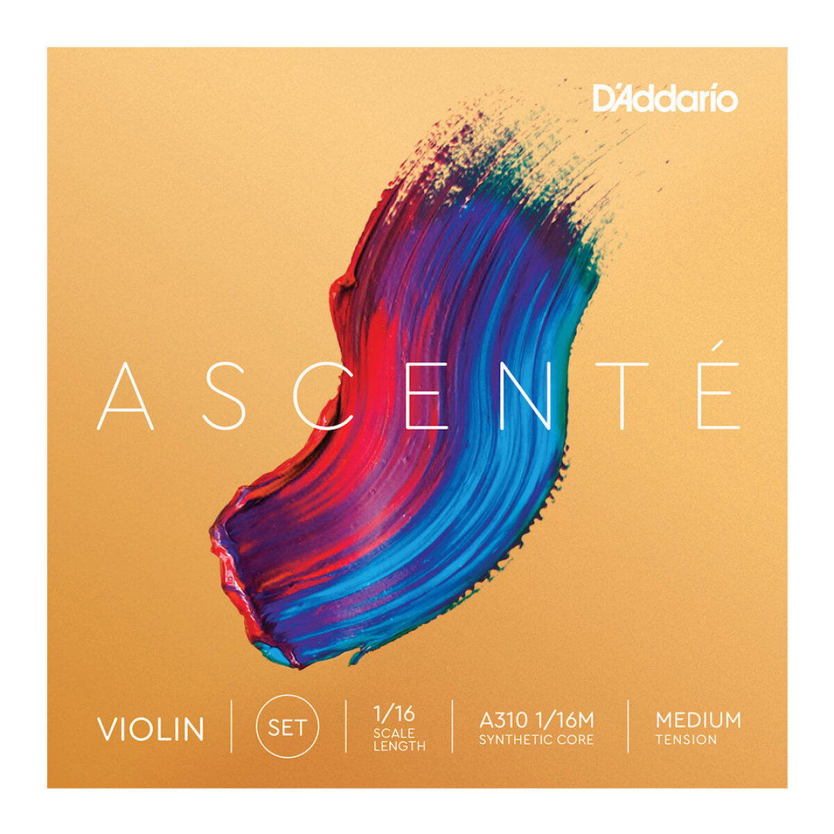 ENCORDADO VIOLIN DADDARIO A310 ASCENTE 4/4 MEDIUM 