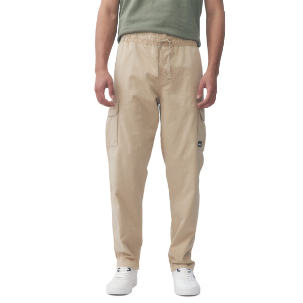 Quiksilver Pantalón Cargo Hombre - Beige Claro Beige claro
