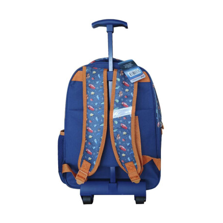 Mochila Infantil Cars con Carro Jacquard Grande 40 x 30 cm