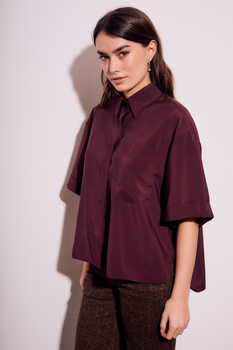 Camisa Berenjena