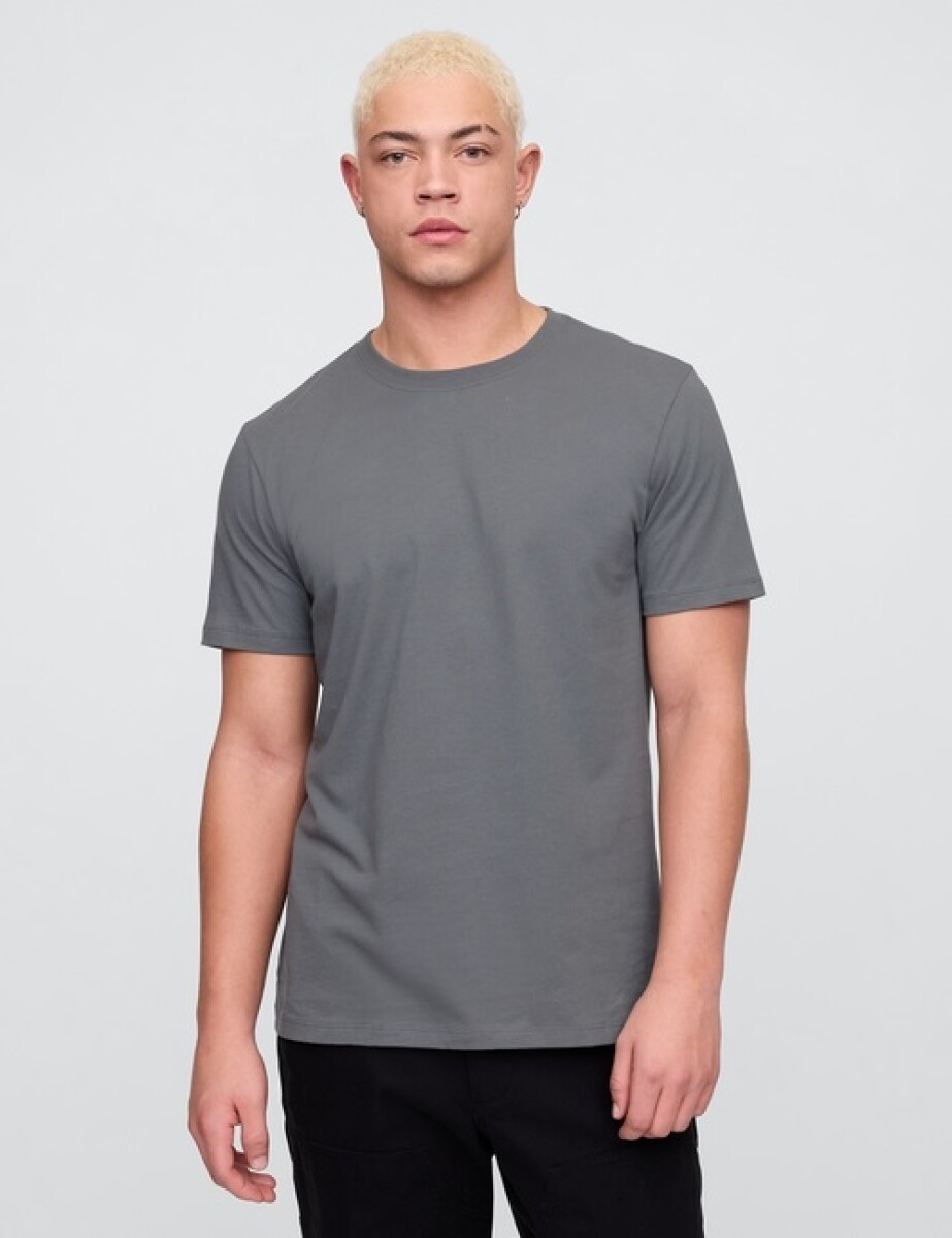 Remera Bàsica Manga Corta Hombre - Shark Fin 