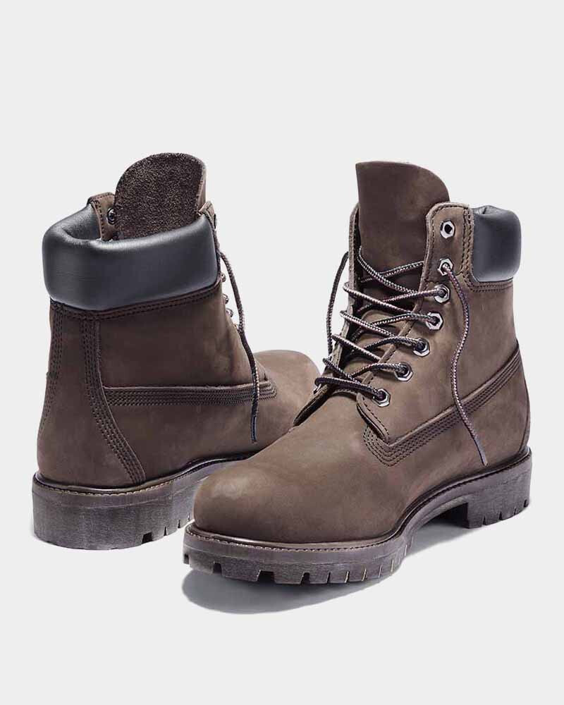 Botas Timberland Premium 6 Inch Lace Up Waterproof Boot Hombre Brown