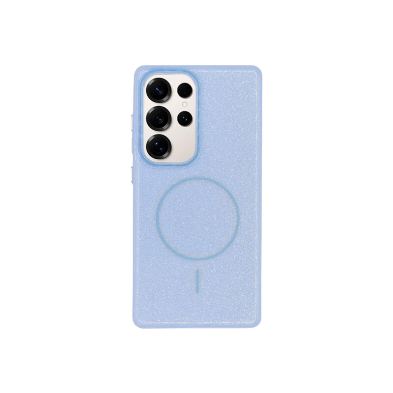 Protector para Samsung Galaxy S25 Ultra brillos MagSafe celeste Protector Para Samsung Galaxy S25 Ultra Brillos Magsafe Celeste