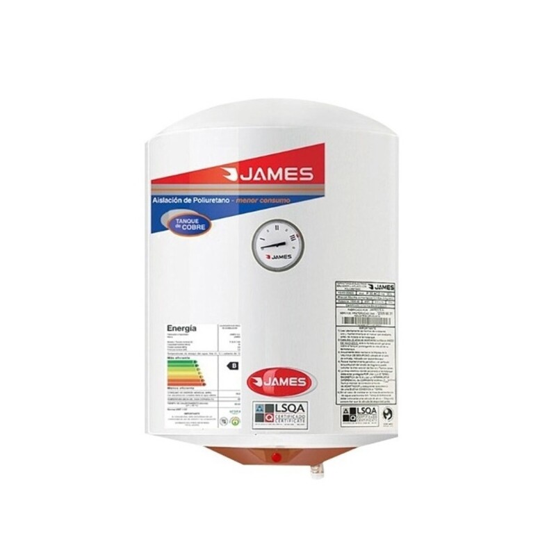 Pack Calefón James 40L de Cobre + Instalación Pack Calefón James 40L de Cobre + Instalación