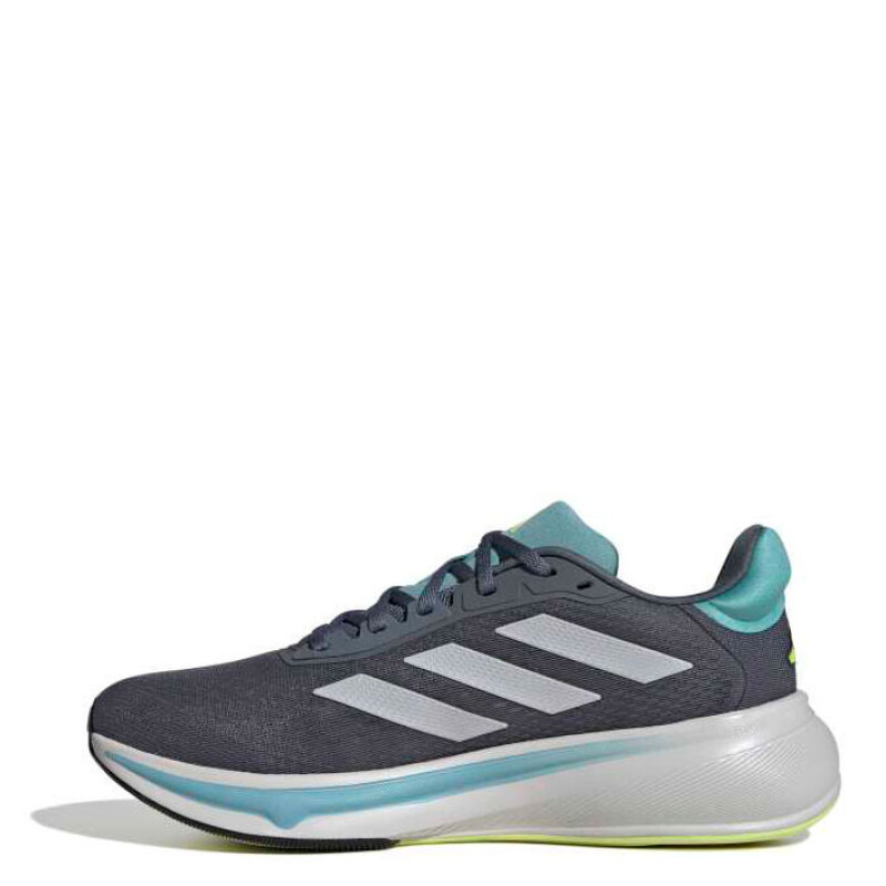 Championes de Hombre Adidas Response Super M Gris Topo - Verde Mente - Blanco