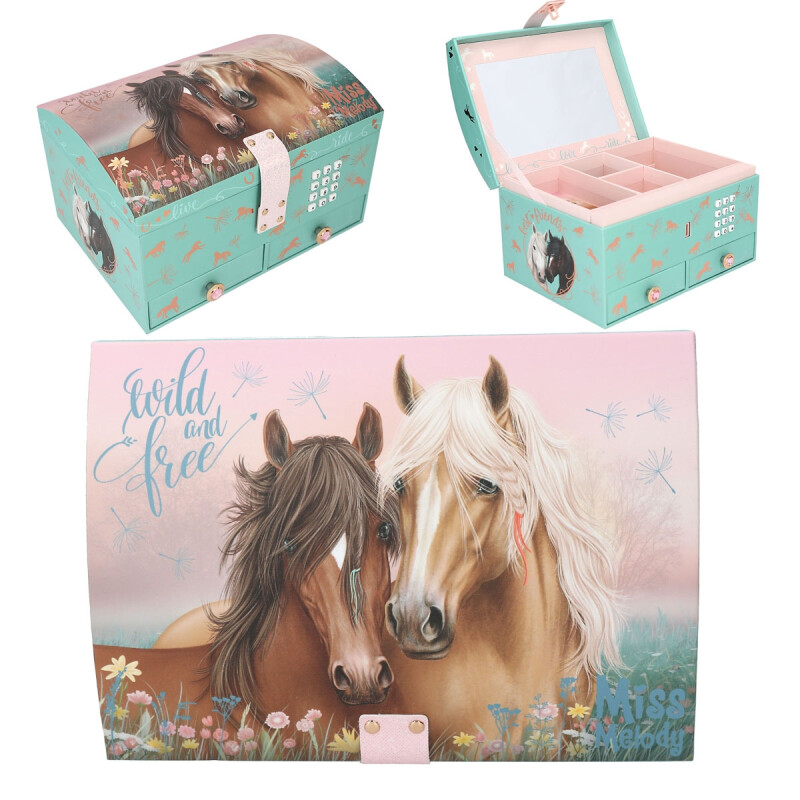 Joyero con código y sonido Caballo Top Model Joyero con código y sonido Caballo Top Model