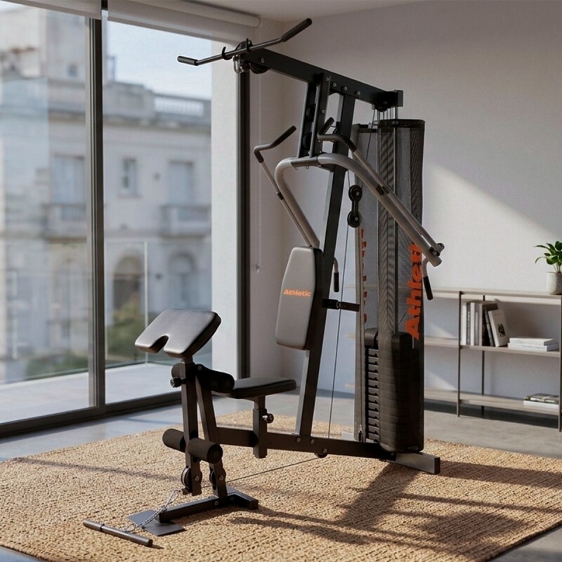 Gimnasio Multifunción Athletic 470M – Uso Hogar 65kg Gimnasio Multifunción Athletic 470m – Uso Hogar 65kg