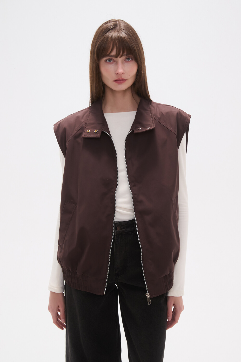 Chaleco Thara Chocolate