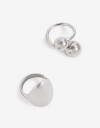 Sets Anillos Metal Sets Anillos, Metal Balls - Plateado Rodio