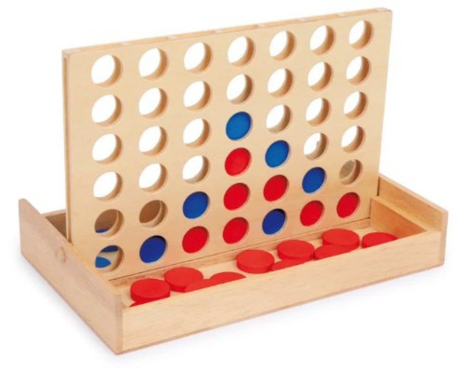 Juego de madera 4 en línea - Juego De Madera 4 En Línea 