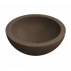 Bacha circular beige mate de apoyar 50 diá x 20 000