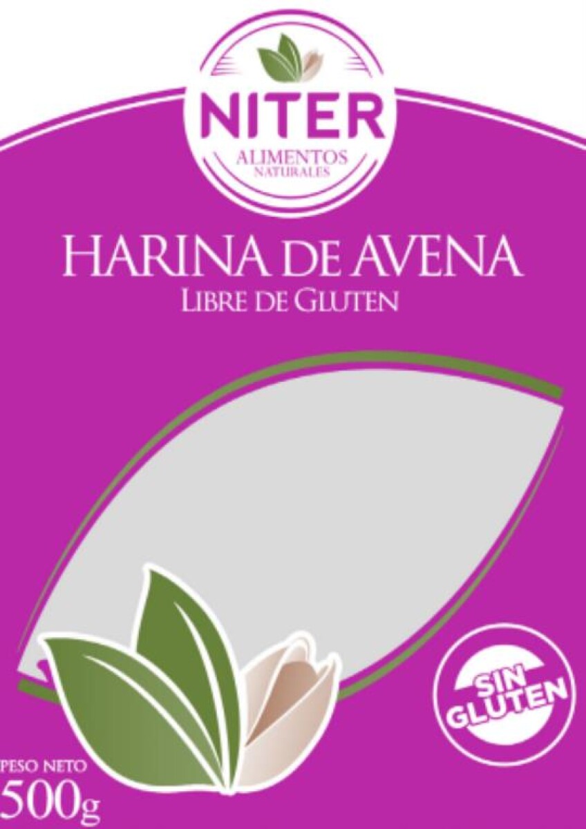 NAT-HARINA DE AVENA S/G 500G 