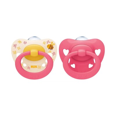 Chupete Nuk Silicona Signature Niña Talle 3 Chupete Nuk Silicona Signature Niña Talle 3