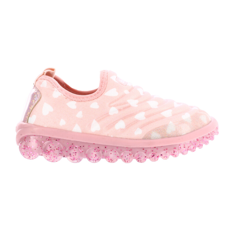 Championes Infantiles Bibi Roller 2.0 Rosa - Blanco
