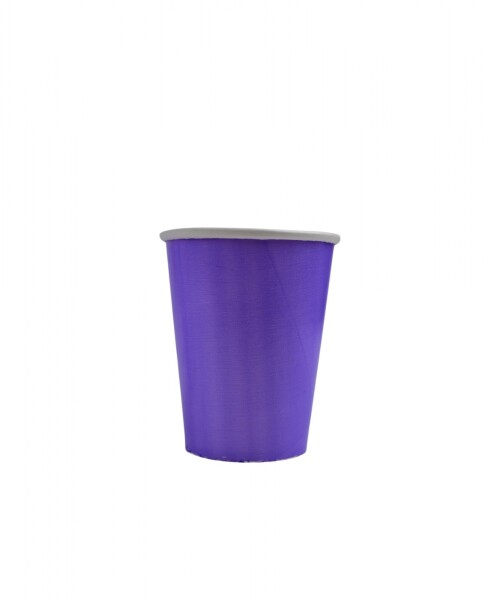 Vaso polipapel 8 oz VIOLETA