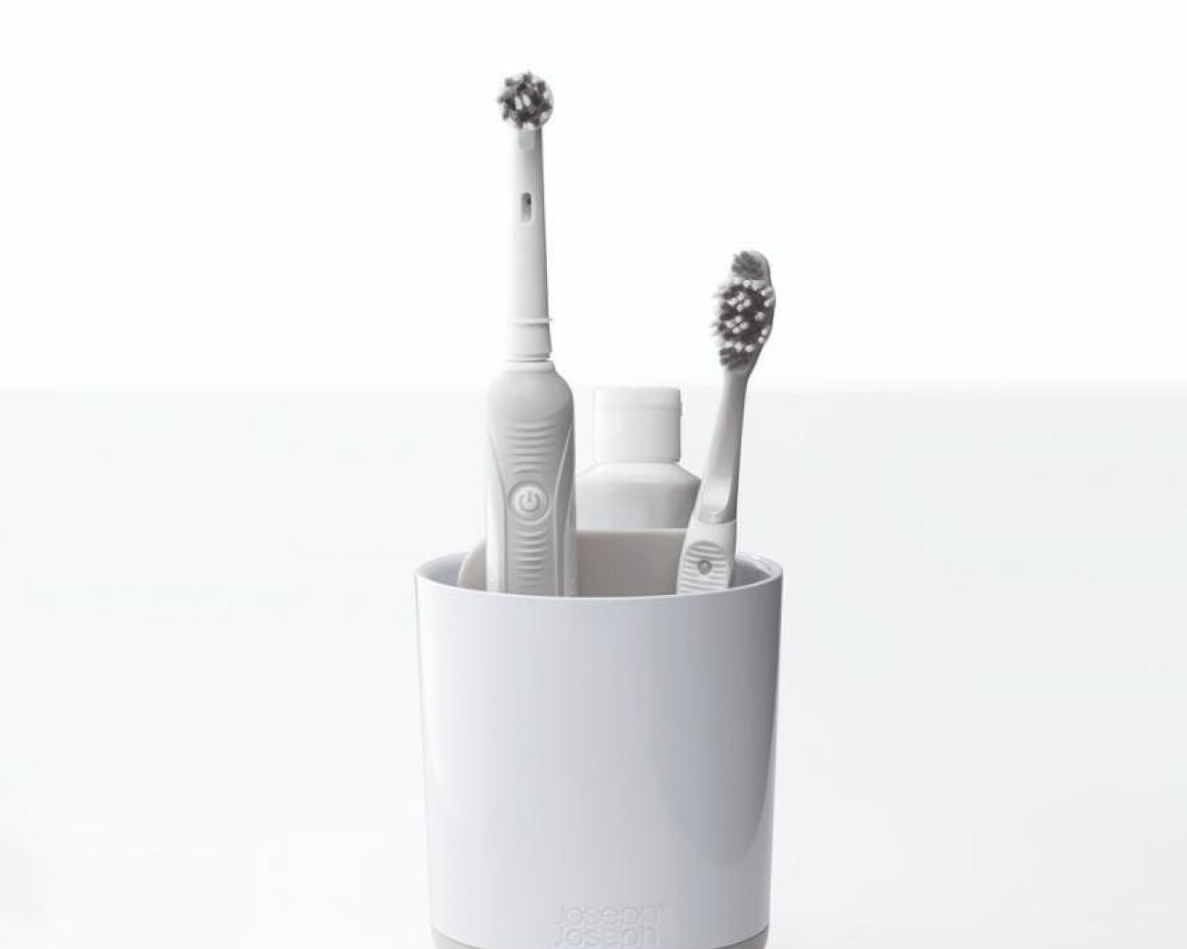 Portacepillo Regular Blanco Joseph Joseph DUO Portacepillo Regular Blanco Joseph Joseph DUO