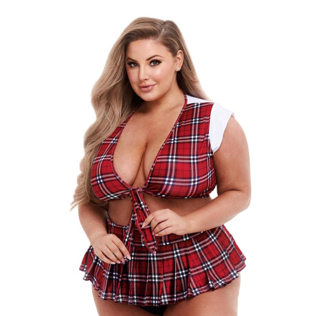 Conjunto Teacher's Pet Schoolgirl Top and Skirt Conjunto Teacher's Pet Schoolgirl Top and Skirt