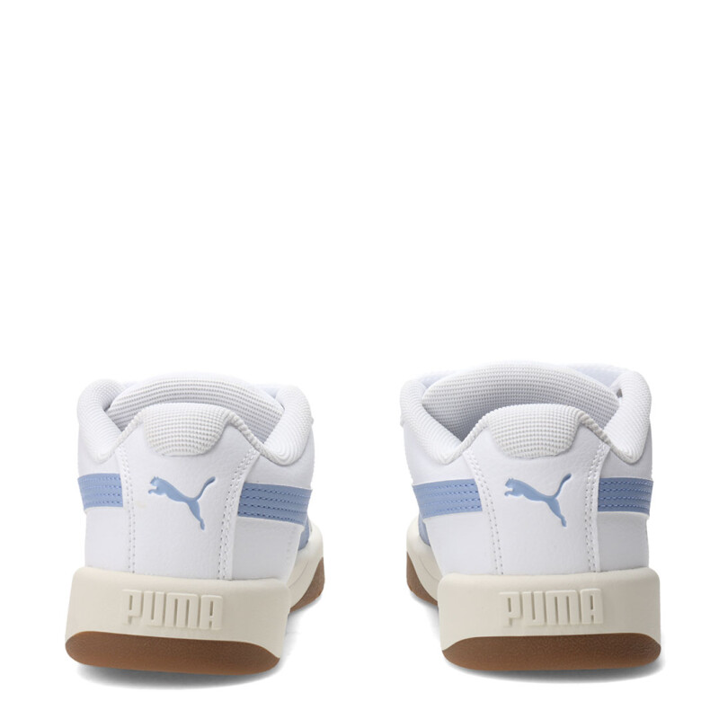 Championes de Niños Puma Park Lifestyle Easy Junior Blanco - Celeste