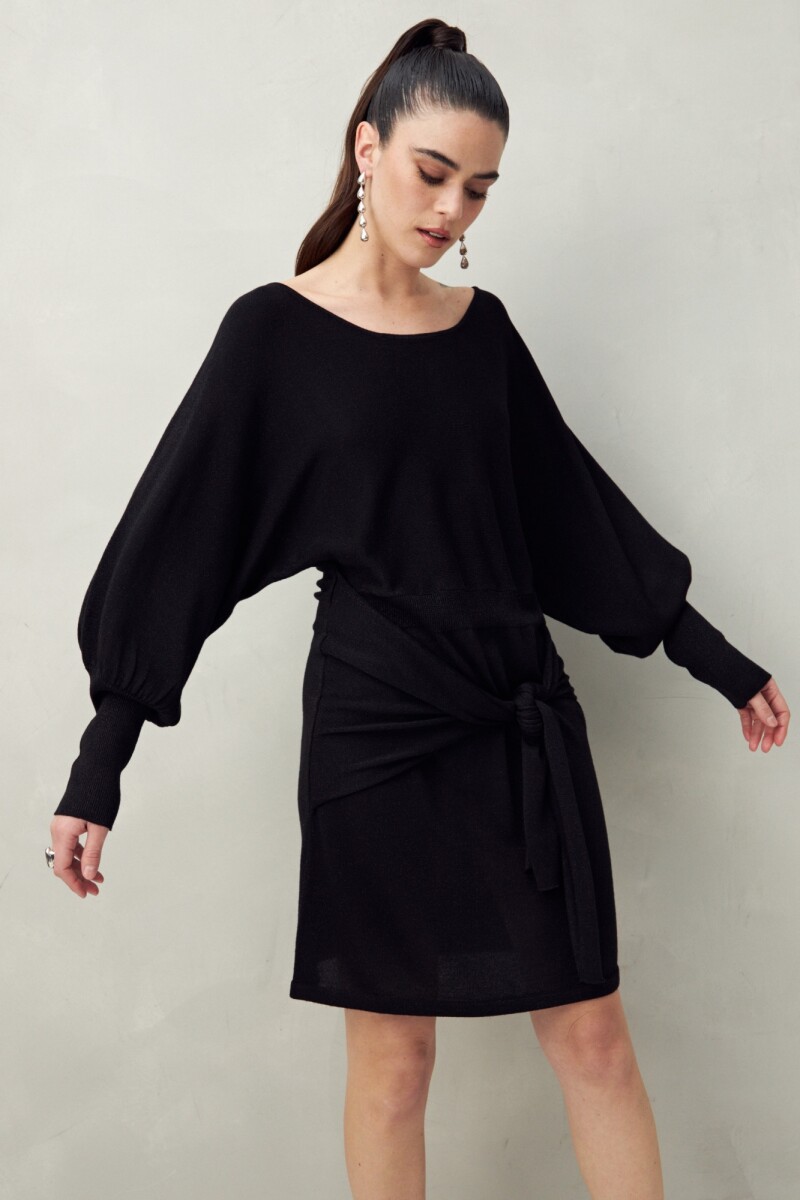 VESTIDO MAX Negro