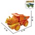 OUTLET Camion Cara Dinosaurio Con Remolque 36*36*16cm Outlet Camion Cara Dinosaurio Con Remolque 36*36*16cm