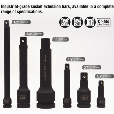 BARRA EXTENSIÓN DE 100 MM Y 3/4 N/a