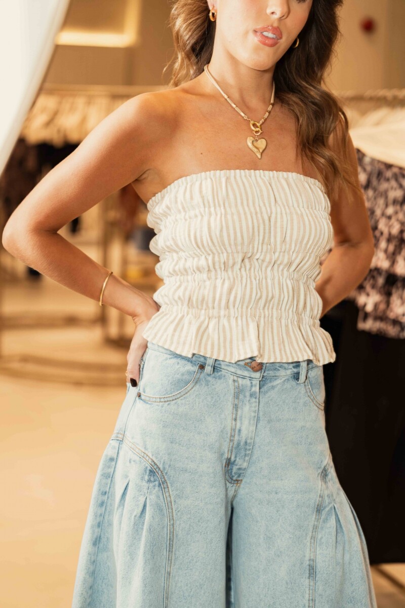 TOP LLORET BEIGE TOP LLORET BEIGE