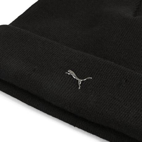 METAL Cat high Crown Beanie 02640401 Negro