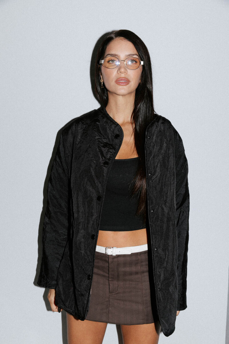 Campera Carlier NEGRO
