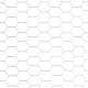 Tejido Alambre Malla Hexagonal 1.20m Rollo 25m Gris