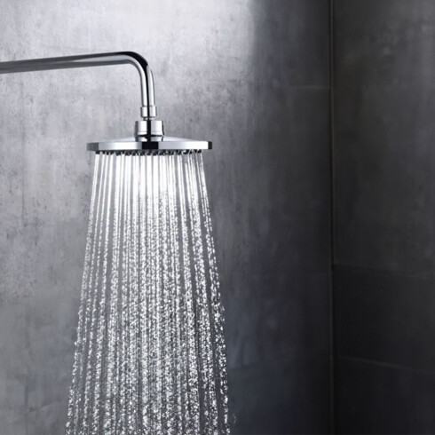 Griferia De Ducha De Empotrar Monocomando Cromo Aqualia Alassio CROMO