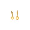 Caravanas Vintage - Perla - Zirconia- Oro bajo - CA8480 conperla