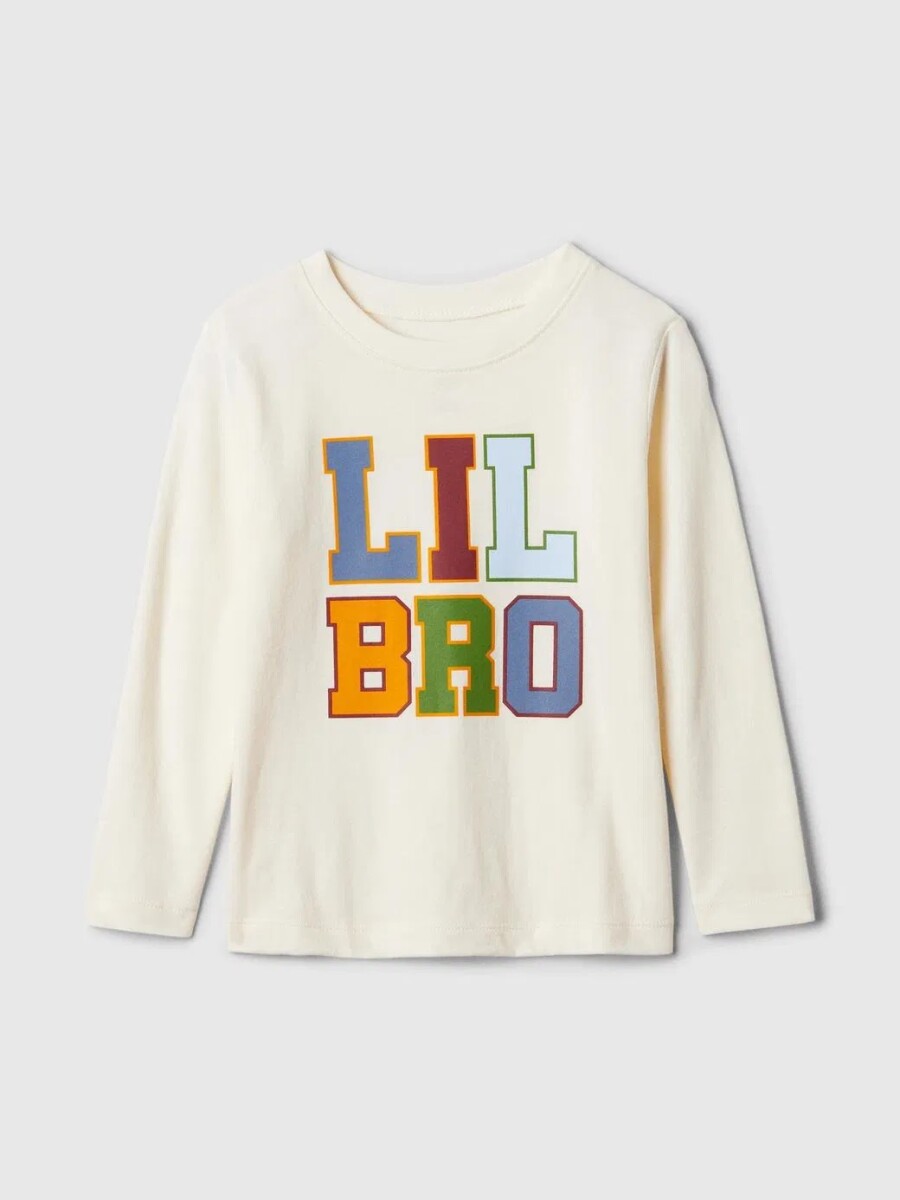 Remera Manga Larga Toddler Niño - Lil Bro 