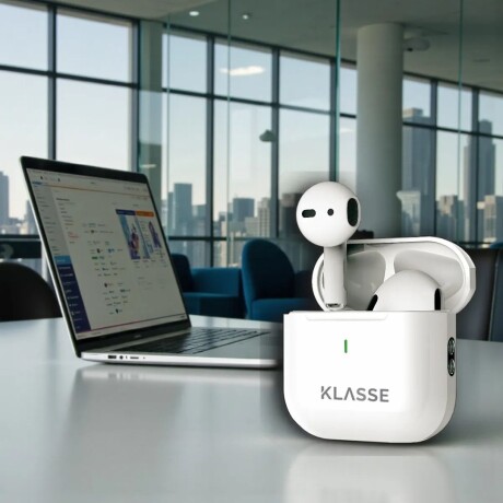 Auriculares Inalambricos In-ear Klasse | Color blanco Auriculares Inalambricos In-ear Klasse | Color blanco