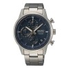 Reloj Seiko SSB387P1 para hombre con correa de Titanio Plateado