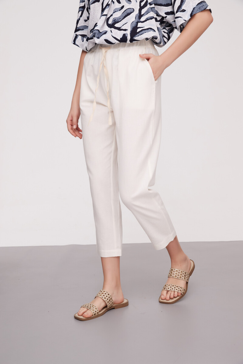 Pantalon Crispulo - Marfil / Off White 