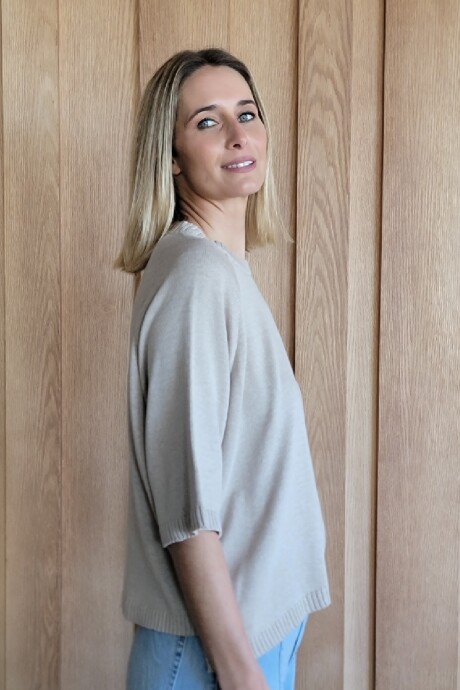 Buzo Kiwi Knitted Beige