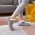 Medias Termicas Polar Invierno Algodón Antideslizantes Color Variante Gris L