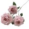 Rama De Rosas x3 Rosa Claro