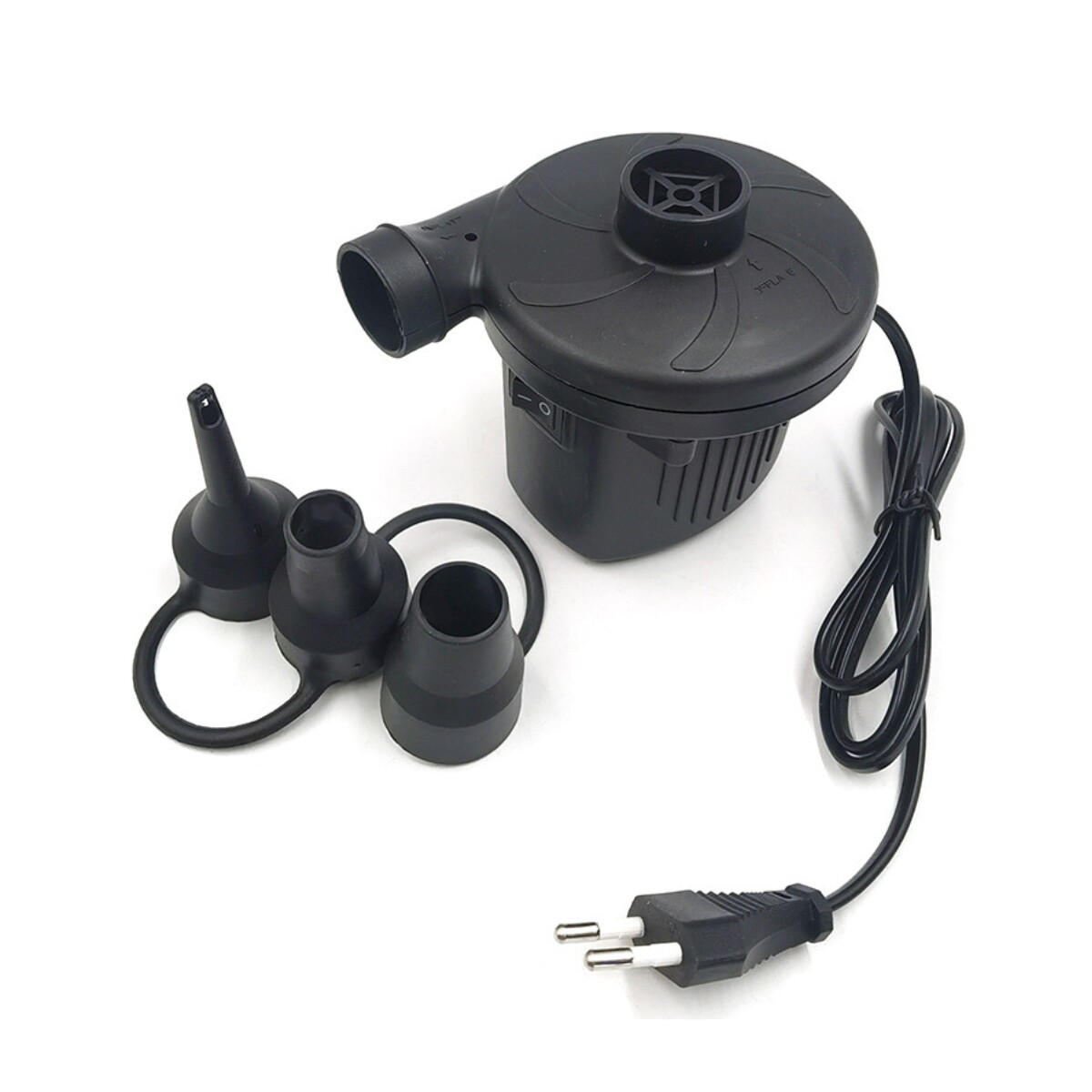 Inflador Eléctrico con 3 Boquillas 220V 50W 