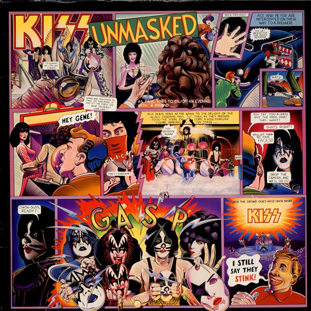 Kiss - Unmasked - Lp - Vinilo 