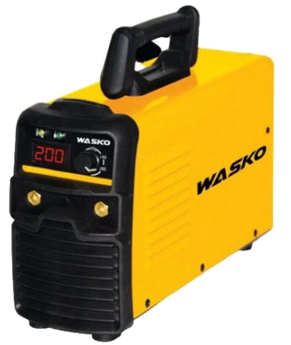 Soldador Inverter Wasko Mma 200A 