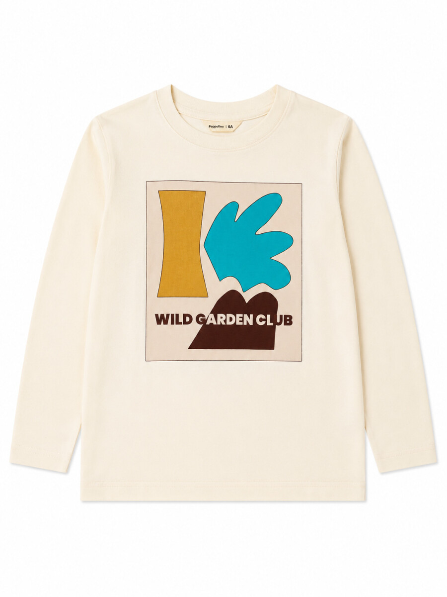 REMERA GAME GARDEN - OFF WHITE 