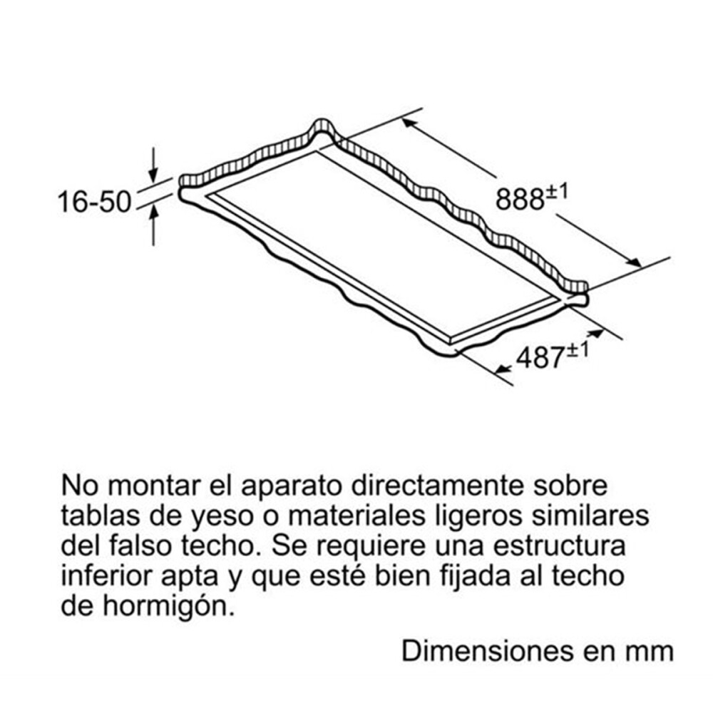 Campana de techo Bosch DRC99PS20 90 cm Campana de techo Bosch DRC99PS20 90 cm