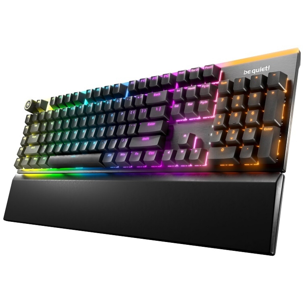Teclado Mecánico Be Quiet Light Mount Silent Linear Tec180 - TECLADO BE QUIET! LIGHT MOUNT SILENT LIN 