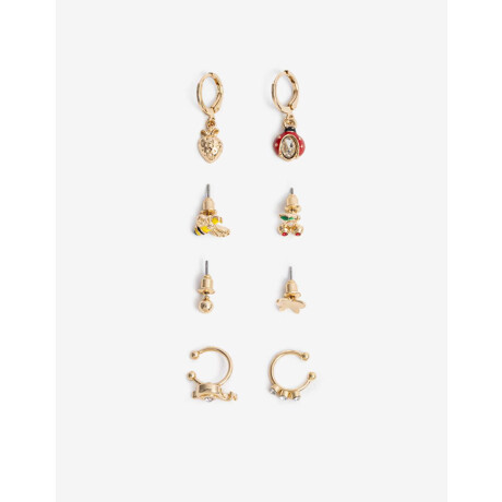 Set Aros Vaquita San Antonio Dorado