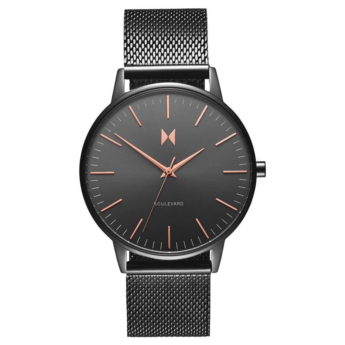 Reloj Mvmt Clasico Acero Negro 