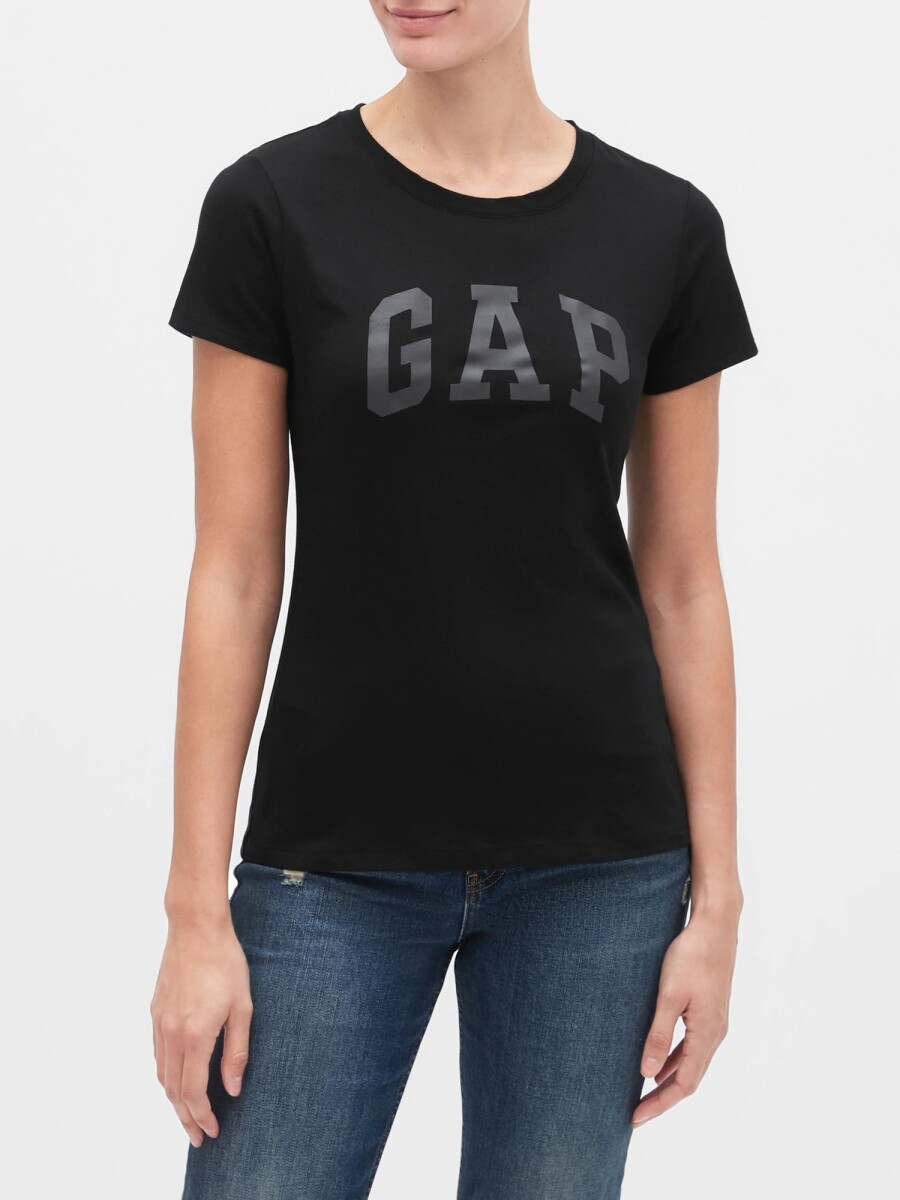 V-GAP SS CLSC TEE - TRUE BLACK 