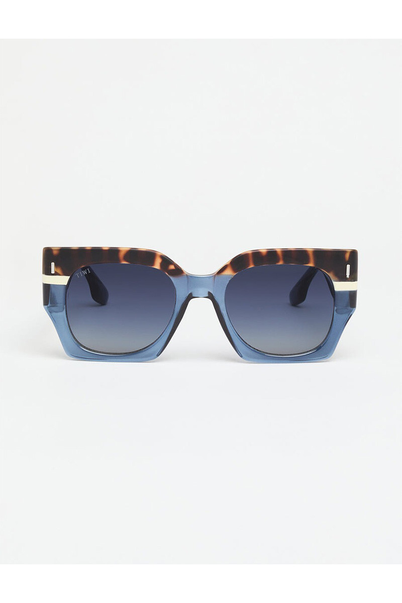 Lentes Tiwi Matt - Tricolor Green Tortoise/blue /beige With Blue 