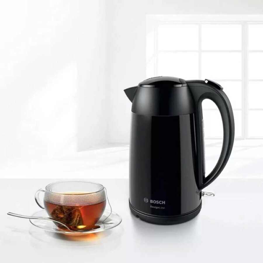Hervidor de Agua Negro Bosch TWK3P423 Hervidor de Agua Negro Bosch TWK3P423