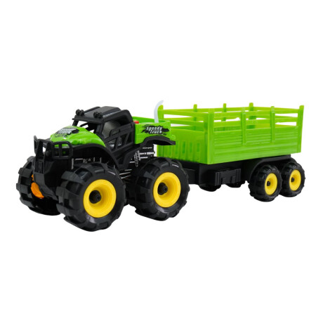 Camioneta de granja con caja transportadora Camioneta de granja con caja transportadora
